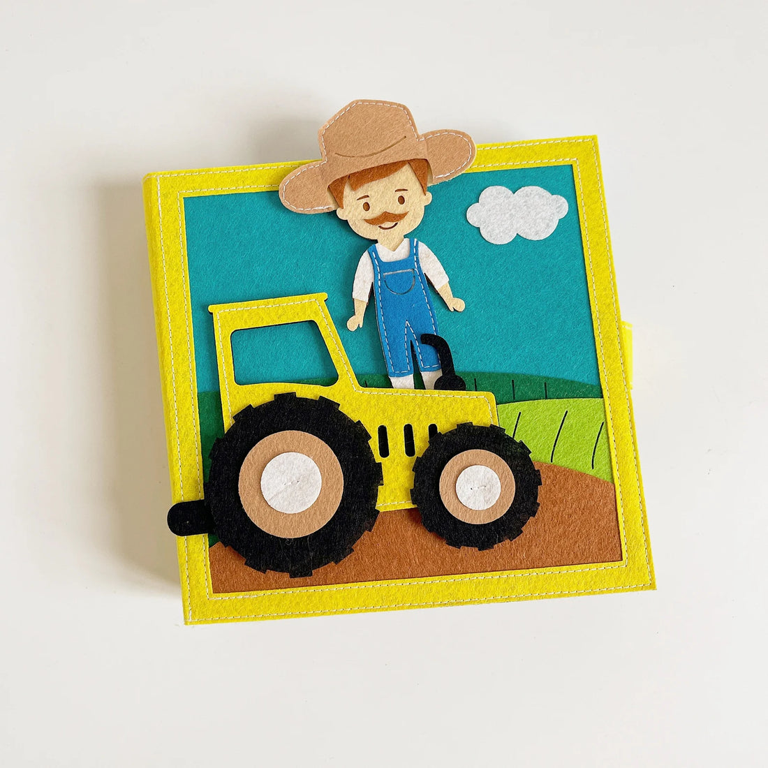 Farm Quiet Book, Handmade Gifts For Children