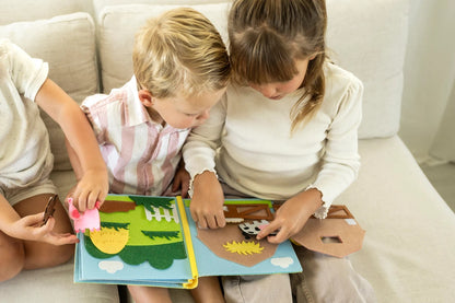 Farm Quiet Book, 2 Little Farmers