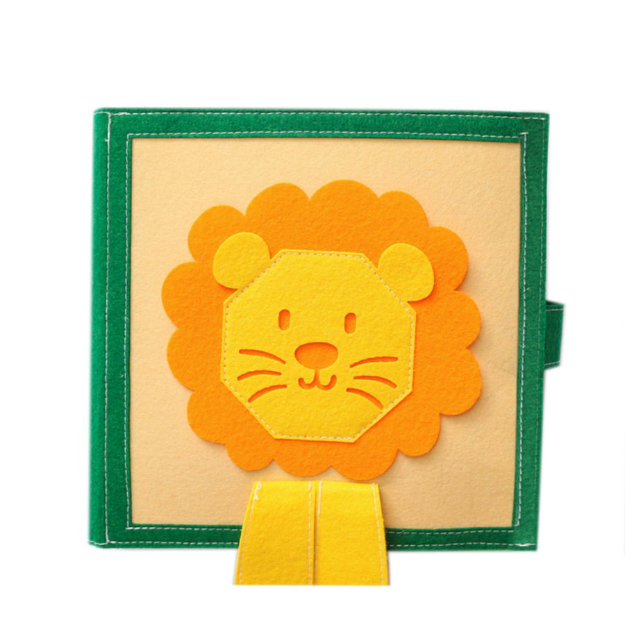 Lion Quiet Book